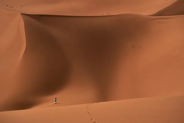 The Sahra Desert of Morocco