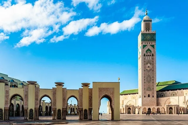 Hassan 2 mosque, must seeing site on Morocco tours from Casablanca