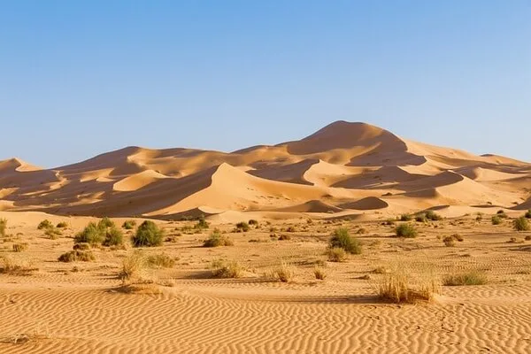 The Sahra Desert of Morocco