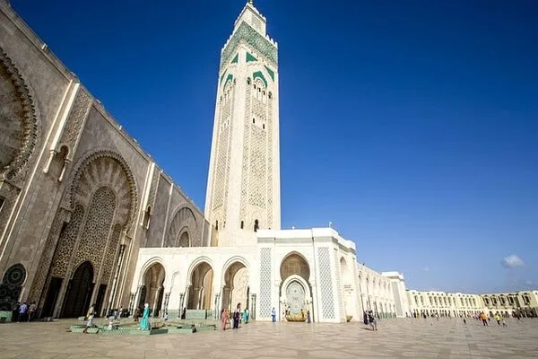 Hassan 2 mosque, Casablanca. A must seeing site on 4-Day morocco tour