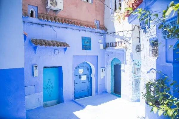 Chefchaouen cityscape, featured in our Casablanca travel guide.