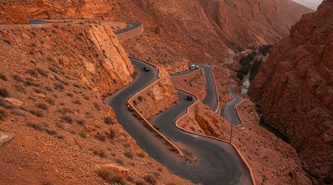 Tissadrin road on of the Best Places to visit in Morocco