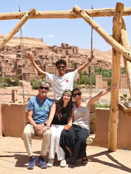 The iconic fortified clay village of Ait Ben Haddou on a 10 day Morocco Tour.