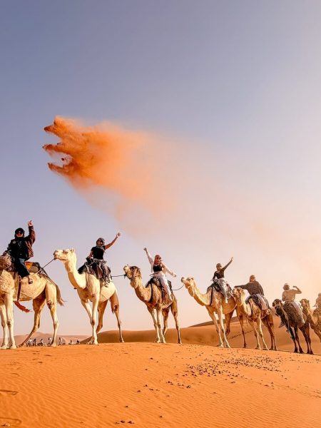 Camel ride adventure through 3-day desert tour from fes to marrakech