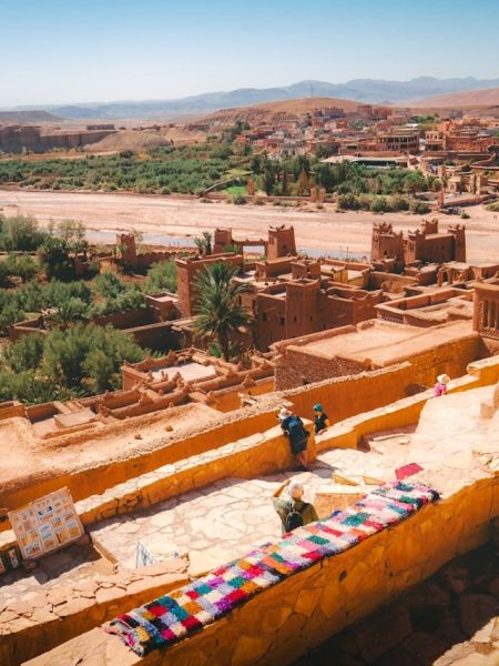 Ait Ben Haddou Kasbah, a historic fortified village in southern Morocco