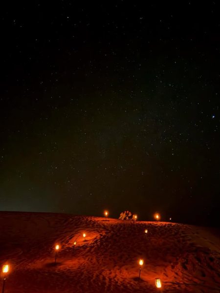 starry sky in Merzouga Desert