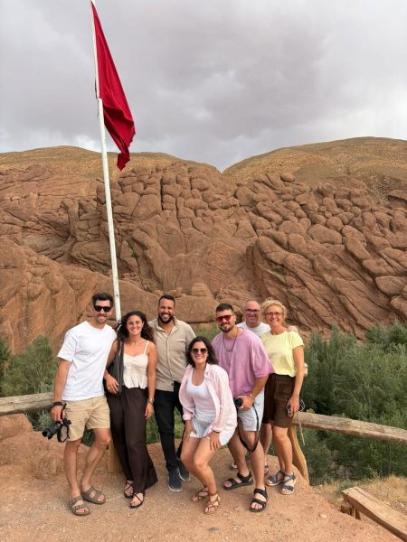 Monkey Fingers rock formations during a 5-day Morocco itinerary)