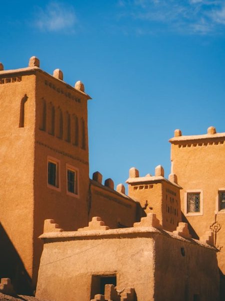 The UNESCO-listed Ait Ben Haddou Kasbah