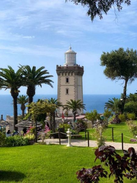 Cape Spartel overlooking the Atlantic Ocean and Mediterranean Sea during a 7 days tour from Casablanca